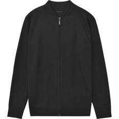 vidaXL Casual Full Front Zip Cardigan - Black