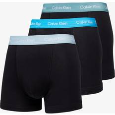 Calvin Klein Intimo maschile Calvin Klein Cotton Stretch Trunks 3-pack - B/Vivid Bl