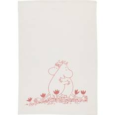 Algodón Paños de cocina Arabia Moomin 50x70 cm Amor Blanco Paño de cocina Blanco (70x50cm)