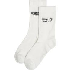 Röhnisch Women's 2-Pack Logo Socks, 39-41, White