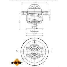 Engine Thermostats on sale NRF easy fit thermostat focus