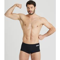 Nero Costumi da Bagno Arena Solid Shorts da Bagno Uomo - Black-White