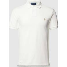 Polo Ralph Lauren Custom Slim Fit Mesh Shirt White