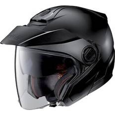 Nolan Classic N-Com Open Face Helmet - Flat Black