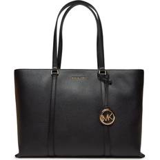 Michael Kors Temple Large Tote Bag - Black