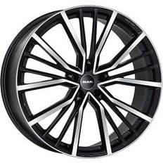 Bilfälgar Mak union fur volkswagen touran 8x18 5x112 black mirror 692 8