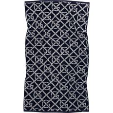 Gant Home Randiga Badlakan Gant Home G-pattern Strandhandduk Badlakan Blå