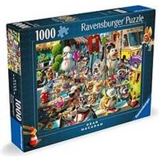 Ravensburger Jigsaw Puzzles Ravensburger The Dog Walker 1000 Piece Jigsaw Puzzle One Colour