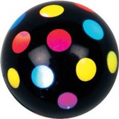 TOBAR Disco Glide Ball Toy Black and Rainbow