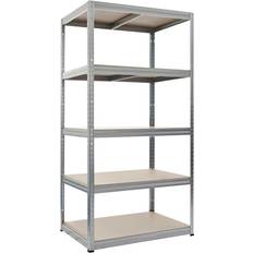 Work>it Galvanized Shelving System 90x180cm