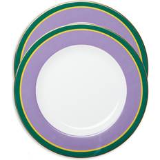 Lila Teller La DoubleJ 'rainbow Viola' Dinner Plate