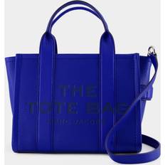 Blue Totes & Shopping Bags Marc Jacobs The Small Leather Tote Bag Blue