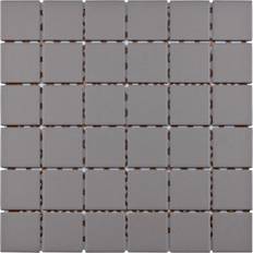 Grau Mosaik KNG Mosaikfliese Maxi 30 grau Steinmaß: ca. 4,7 4,7 - 0776107909 30x30cm