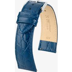 Hirsch Ure Hirsch Crocograin 12mm Medium Blue Leather 12302880-2-12