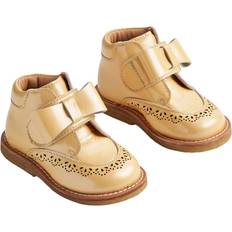 Gelb Lauflernschuhe Wheat Stiefel Mit Klett Bowy - Lemon