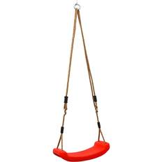 Cheap Playground Kinder Brettschaukel 43x17,5cm 80 kg Gartenschaukel Brettschaukel Schaukelsitz Rot