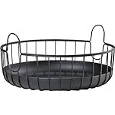 Boîtes et Paniers Zone Denmark Panier Inu 18xØ38 cm Black Boîte de rangement