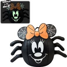 Orange School Bags Loungefly Disney Minnie Mouse Spider Mini Backpack Black/Orange/White One-Size