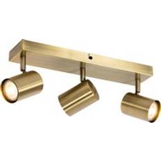 Lamper QAZQA Moderne bronze 3-lys Loftplafond
