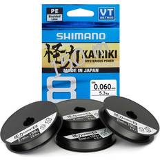 Flätlinor Fiskelinor Shimano Kairiki 8, 150m Steel Gray 0.13mm 8.2kg