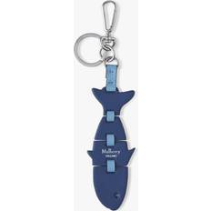 Mulberry Keychains Mulberry Fish Puzzle Leather Keyring