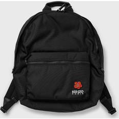 black casual backpack Black