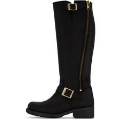 Johnny Bulls High Boot Double Zip Black Gold Guld/Svart