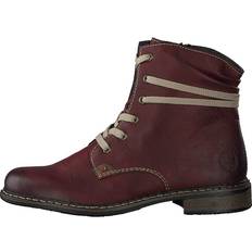 Rieker Mujer Zapatos Rieker 71229-36 Wine Female Botas - Marrón