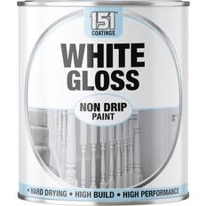 151 Gloss Non Drip Wood Paint White 0.3L