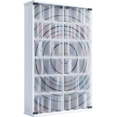 VCM CD DVD Stand White Hyllesystem 60x92cm