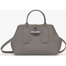 Longchamp Totes & Shopping Bags Longchamp Roseau Medium Leather Top Handle Bag