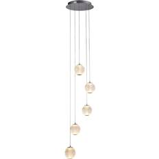 Lighting Searchlight Allure 5 Multi,Drop Pendant Lamp