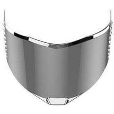 Argent Lunettes de moto LS2 FF805 Visor Yellow Taille