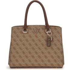 Guess Brown Handbags Guess Noelle Handbag light brown