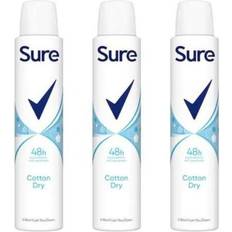 Toiletries Sure Cotton Dry Anti-Perspirant deodorant women 48hr 200ml