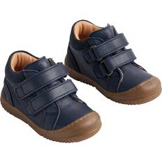 Blå Overtrekkssko Wheat Bootie Double Velcro Ivalo, 1432 Navy