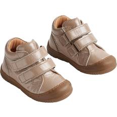 Bomull Overtrekkssko Wheat Bootie Double Velcro Ivalo Patent, 9011 Beige