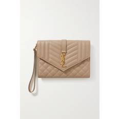 Saint Laurent Borse a tracolla Saint Laurent Pochette Envelope Pouch In Pelle Con Monogramma