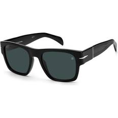 David Beckham Unisex Sunglasses David Beckham DB 7000/S Bold Squared Sunglasses - Black