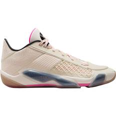 Beige - Hombre Zapatillas de Baloncesto Nike Air Jordan XXXVIII Low Fresh Start M - Coconut Milk/Atmosphere/Hyper Pink/Black