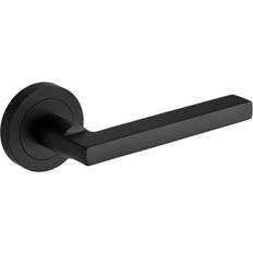 Door Levers on sale Designer Levers Door Handle on Rose Matte Black 1pcs