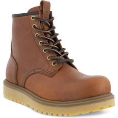 Ecco 43 Bottines en Dentelle ecco Staker M Bottes En Cuir Moc Toe - Marron