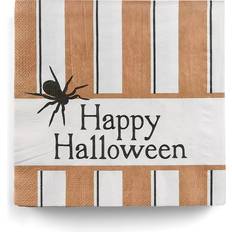 Halloween Paper Napkins Retro Halloween Servietten mit Spinne 16 St. kaufen