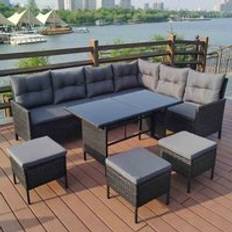 Garden & Outdoor Furniture Oseasons Fiji KD Patio Dining Set