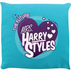 Turchese Cuscini Decorativi Completi Grindstore The Future Mrs Harry Styles Imbottito - Blu Cuscino Decorativo Completo Turchese