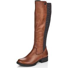 Rieker Hohe Stiefel Rieker 'Utah' Knee High Boots Tan