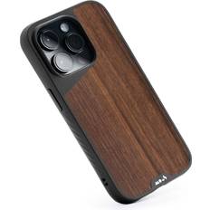 Mous Case for iPhone 14 Pro Walnut Limitless 5.0 iPhone 14 Pro Case MagSafe Compatible Real Wood iPhone 14 Pro Case Shockproof