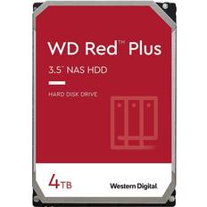 Hårddiskar - M.2 Western Digital Red Plus WD40EFPX internal hard drive 3.5' 4000 GB Serial ATA III
