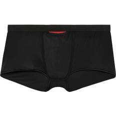 Hom Temptation Plume Up Boxer Trunk, Black