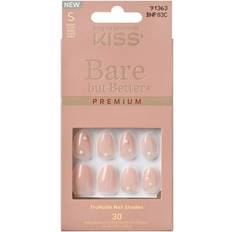 Nail Products Kiss but Better Premium Press-On Nails ‘Slay’ Nude Short Almond